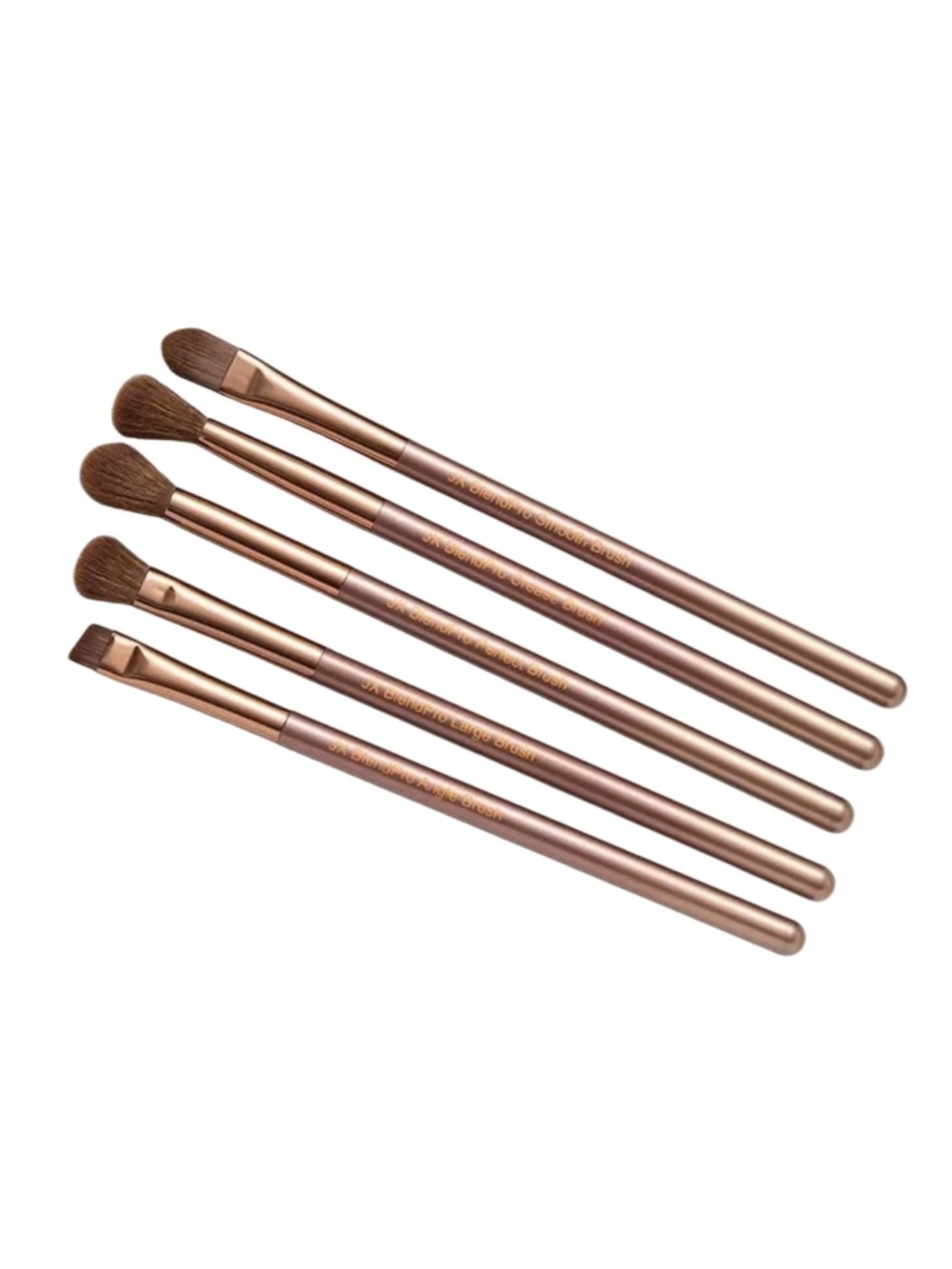 JUST XIMENA JX BlendPro 5-Piece Brush Set 100% Synthetic NWT Cruelty-Free